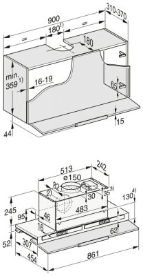 Miele DAS8930 цвет сталь