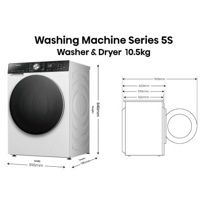 Hisense WD5S1045BB