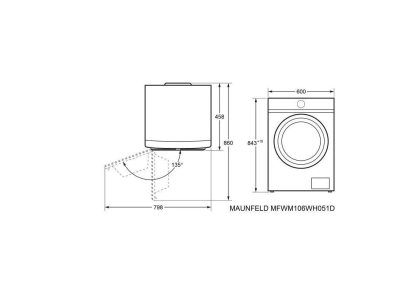 MAUNFELD MFWM106WH051D