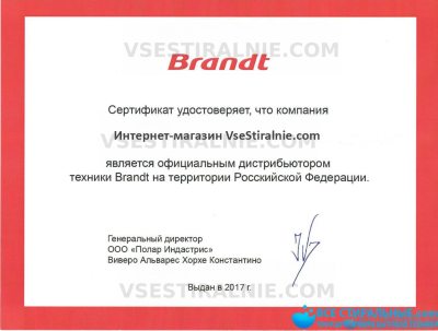Brandt BWF 194 Y