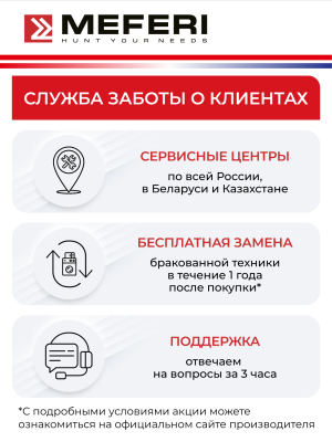 MEFERI MFW121416GR COMFORT PLUS