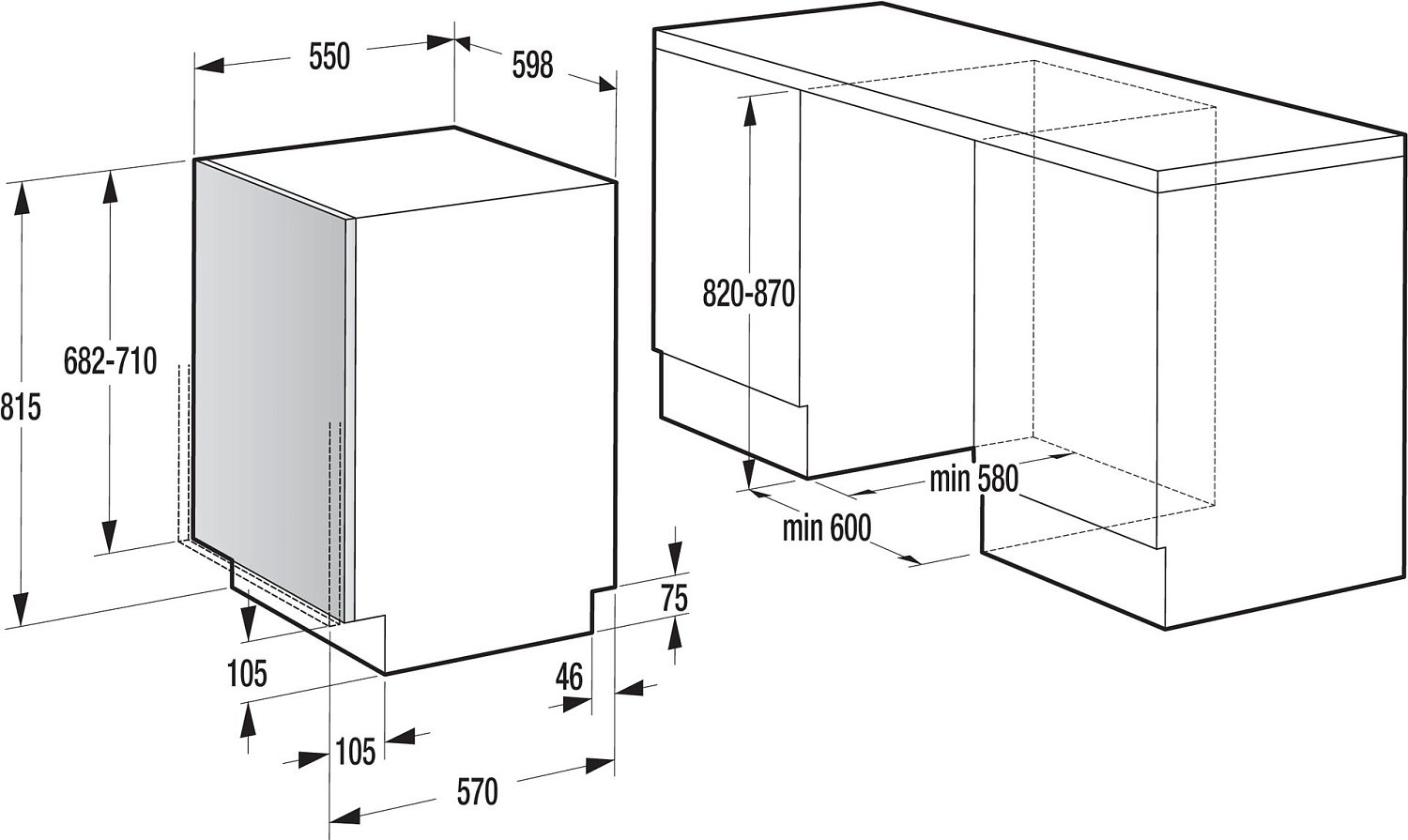Gorenje Simplicity GV6SY2W
