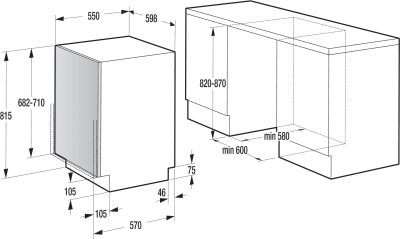 Gorenje Simplicity GV6SY2W
